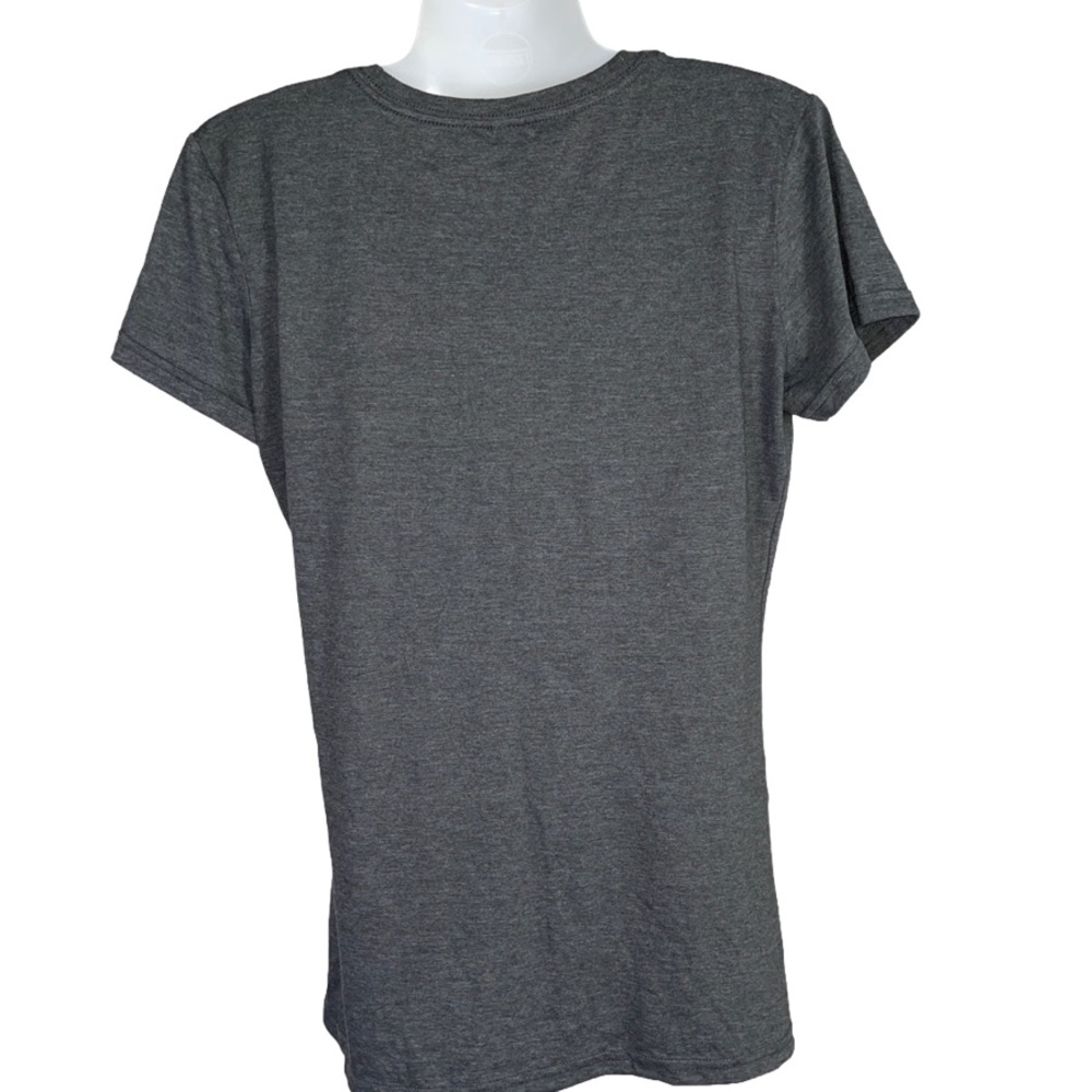 Instant Message holiday gnome tee gray medium - Picture 2 of 3